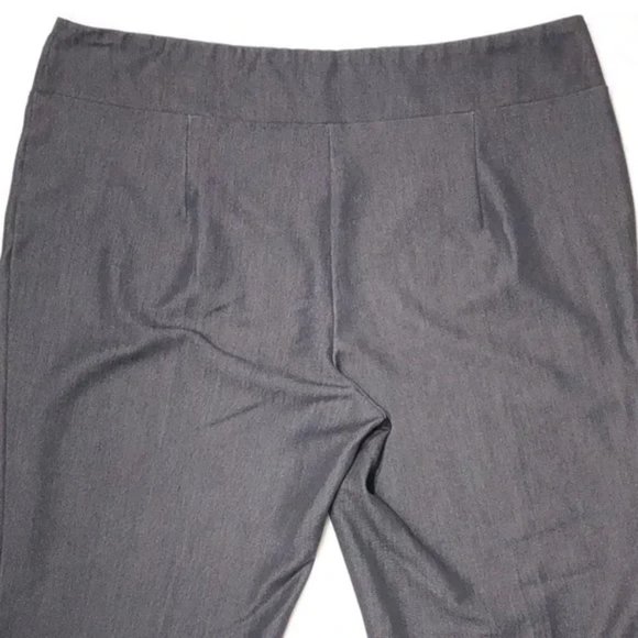 Julie Mitchell Gray Pull On Dress Pants - Picture 5 of 7